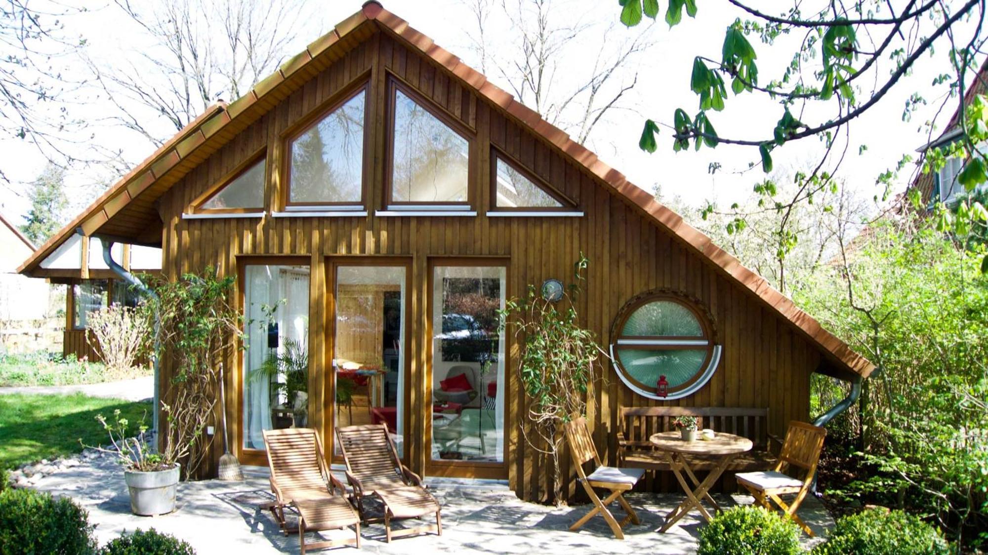 וורפסוודה Ferienhaus Kastaniengruen מראה חיצוני תמונה